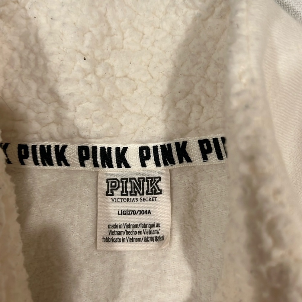 Victoria secret cream sweat shirt - Picture 2 of 4